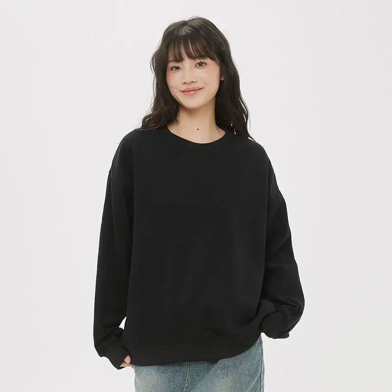 Heavyweight Oversize Round Neck Sweatshirt