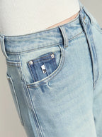 Ankle-Length Slim Tapered Jeans