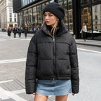 Women's Thick Quilted Cotton Jacket