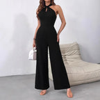 Backless Hollow Out Jumpsuit