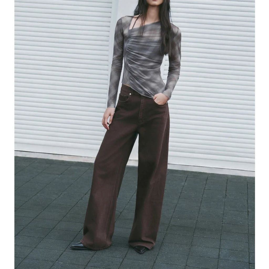 Vintage Wide Leg Long Jeans