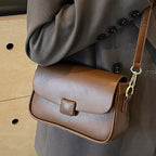 French Texture Chain Square Bag