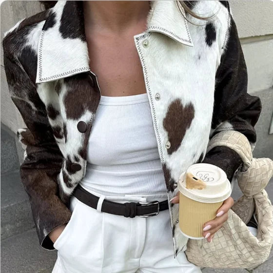 Retro Wool-Blend Button Coat