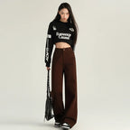 Drapey Wide Leg Commute Jeans