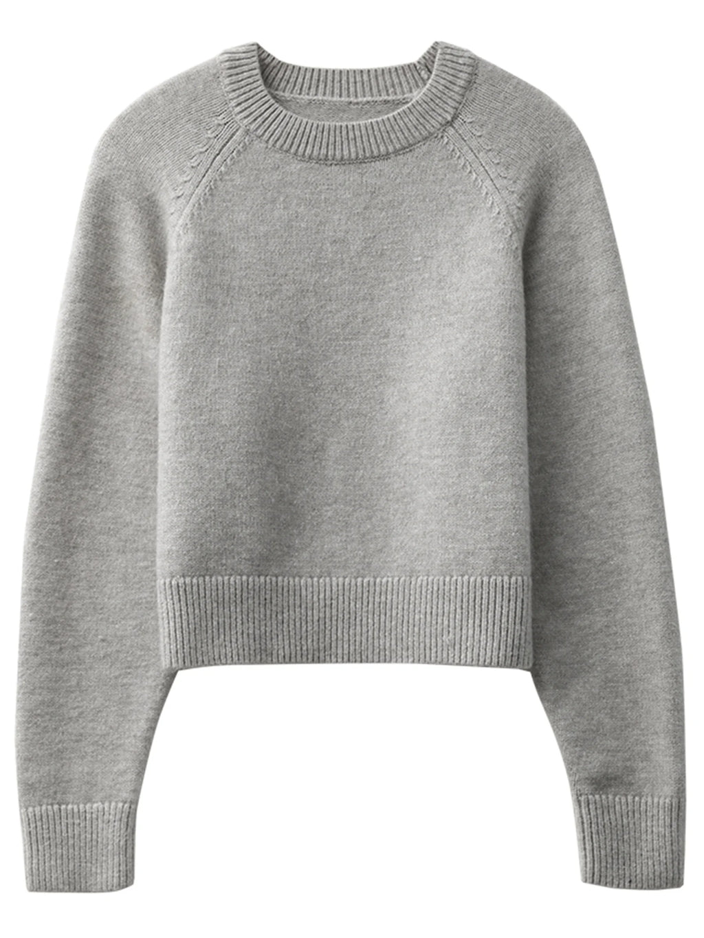 Loose Knit Raglan Sleeve Sweater