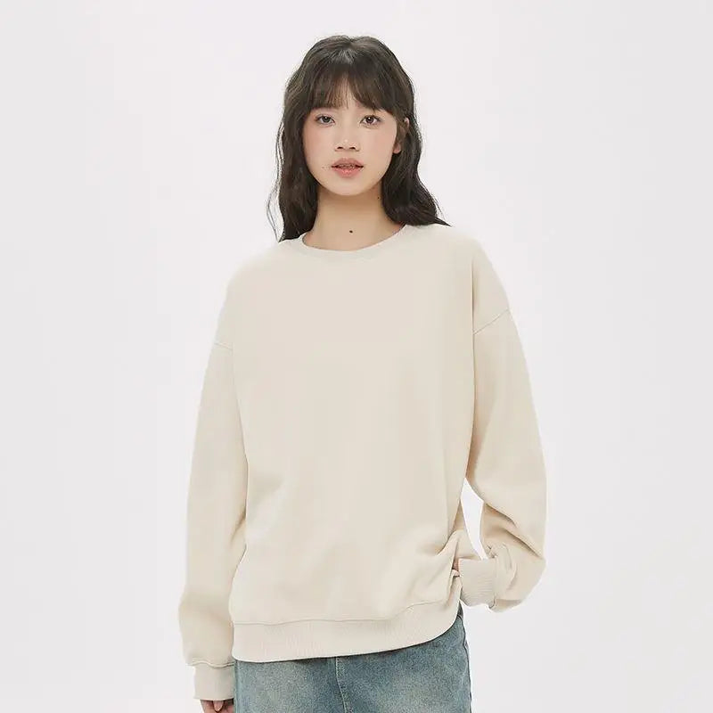 Heavyweight Oversize Round Neck Sweatshirt
