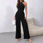 Backless Hollow Out Jumpsuit