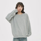 Heavyweight Oversize Round Neck Sweatshirt