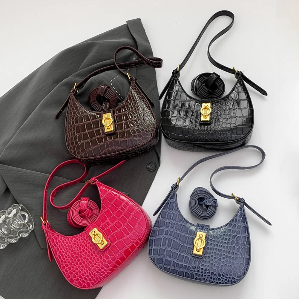 Soft Half Moon Crossbody Bag