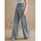 Y2K Plus Size Embroidered Jeans