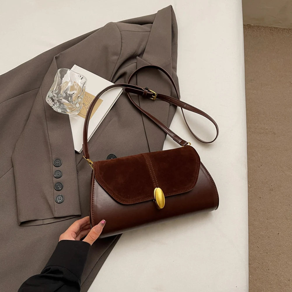 Vintage Slouchy Baguette Shoulder Bag