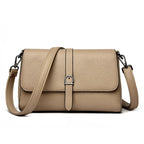 Two-Strap Square Flap Bag