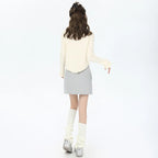Slim Fit Butterfly Knot Sweater
