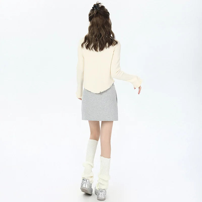 Slim Fit Butterfly Knot Sweater