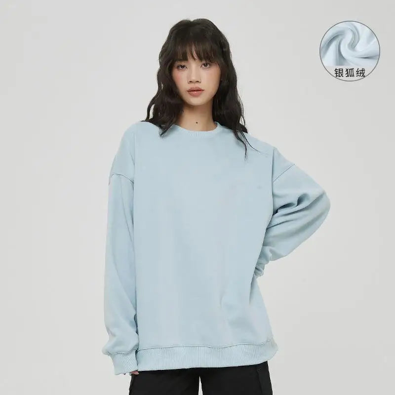 Heavyweight Oversize Round Neck Sweatshirt