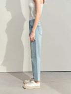 Ankle-Length Slim Tapered Jeans