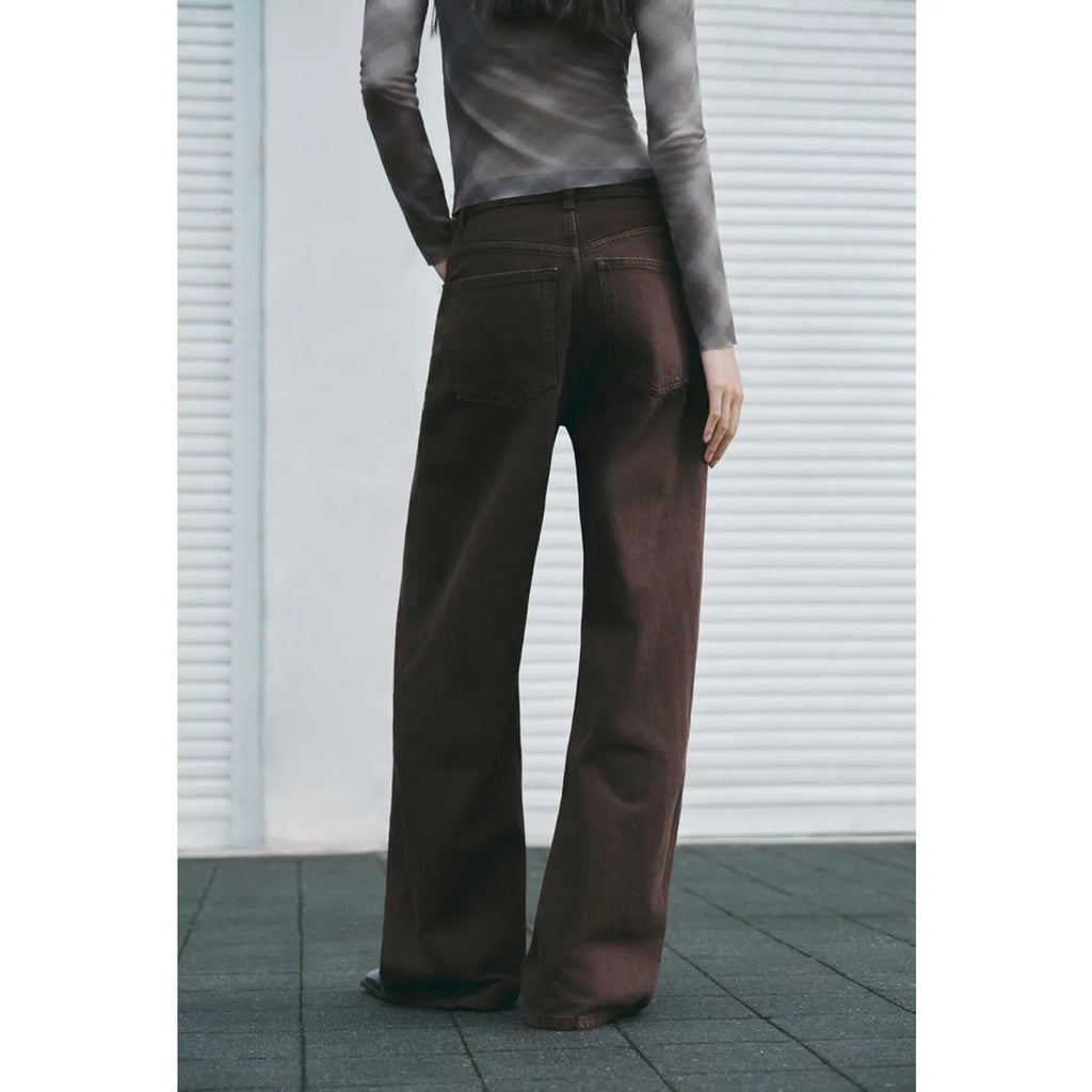 Vintage Wide Leg Long Jeans