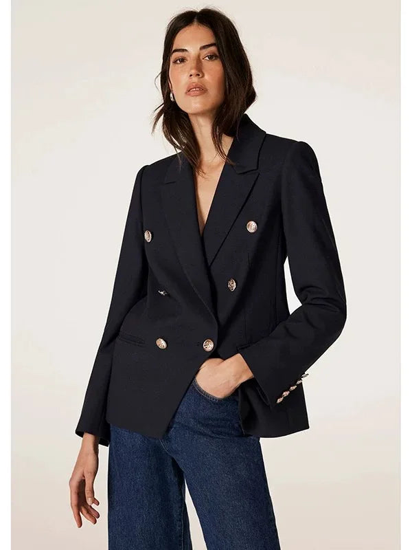 Suit Collar Loose Designer Top