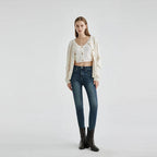 High Elasticity Denim Pencil Pants