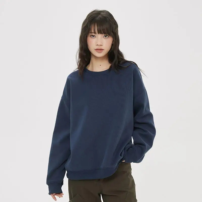 Heavyweight Oversize Round Neck Sweatshirt