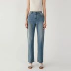 Eco-Friendly High Waist Straight Jeans