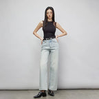 Ice Blue Wide Leg Jeans