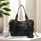 Utility Pocket Bucket Shoulder Bag