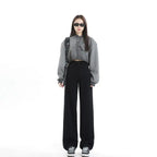 White Wide Leg Cropped Jeans