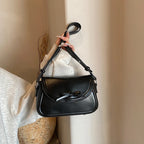 Black Bow Detail Underarm Bag