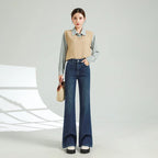 Low Waist Tech Flared Pants