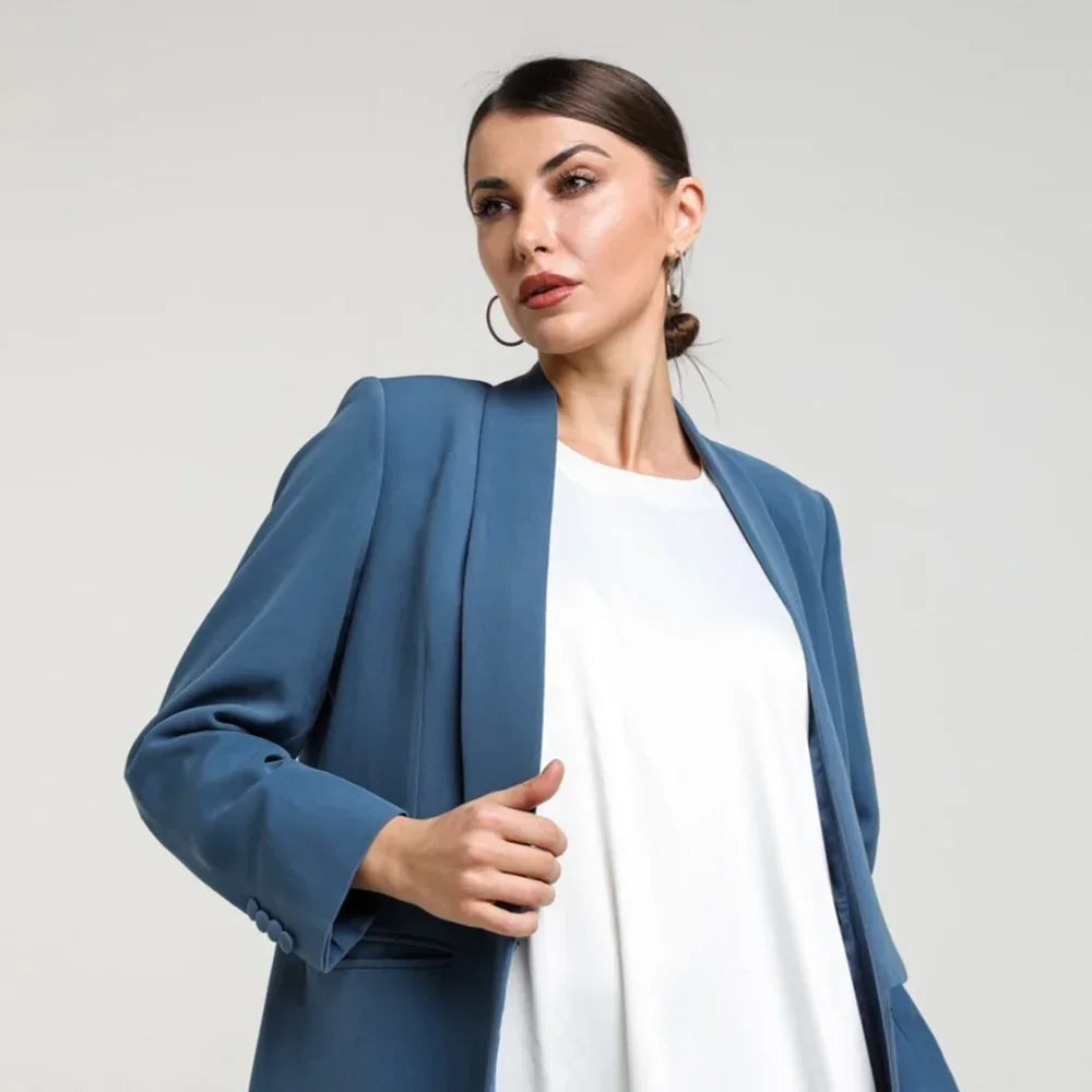 Long Shawl Lapel Formal Coat