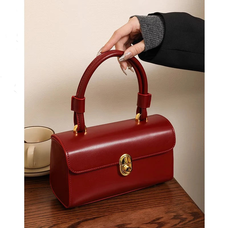 Elegant Red Wedding Shoulder Bag