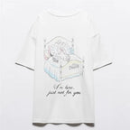 Cartoon Print Short Sleeve Tee