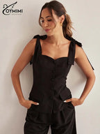 Spaghetti Strap Trousers Jumpsuit