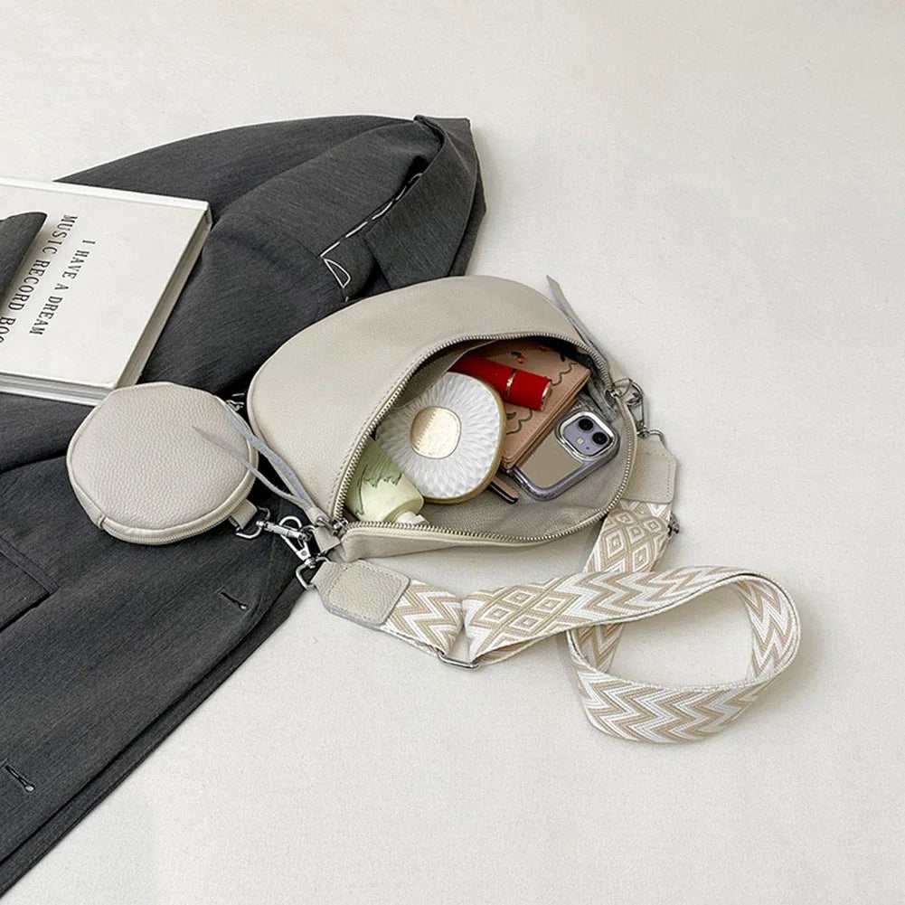 Saddle Leather Multi-Way Crossbody