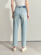 Ankle-Length Slim Tapered Jeans