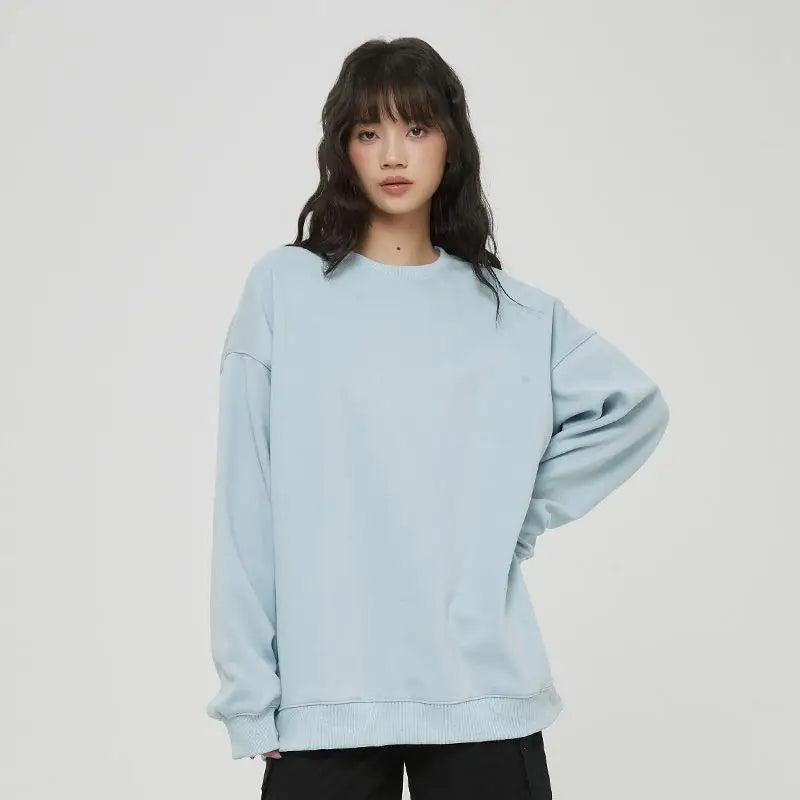 Heavyweight Oversize Round Neck Sweatshirt
