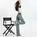 Retro Narrow Straight Leg Jeans