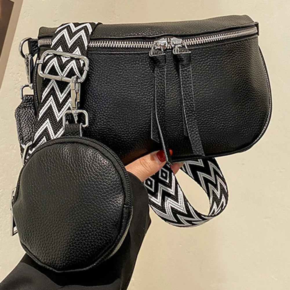 Saddle Leather Multi-Way Crossbody