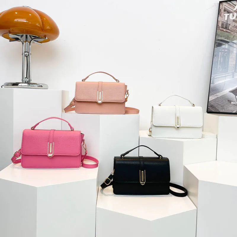 Structured PU Box Tote