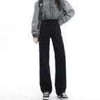 White Wide Leg Cropped Jeans