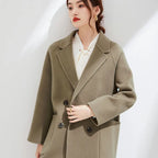 Double-Faced Cashmere Wool Coat