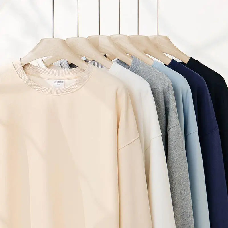 Heavyweight Oversize Round Neck Sweatshirt