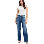 Fleece Lined Straight Leg Jeans