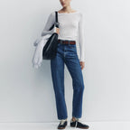 High Waist Loose Fit Jeans