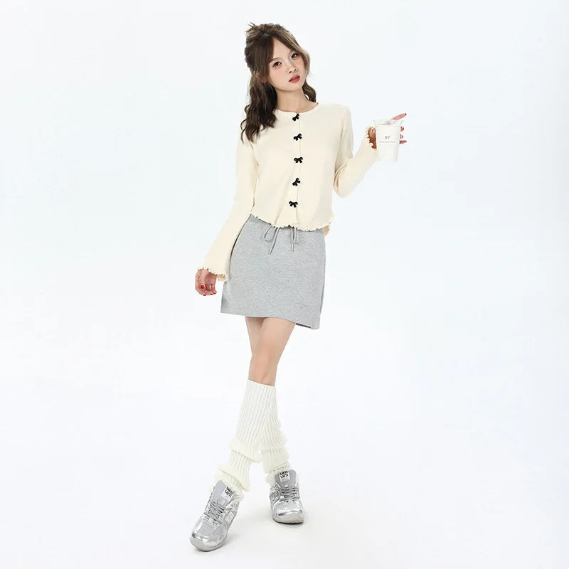 Slim Fit Butterfly Knot Sweater