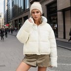 Women's Thick Quilted Cotton Jacket