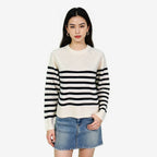 Loose Round Neck Wool Sweater