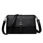 Two-Strap Square Flap Bag