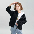 Plus Size Loose Denim Jacket